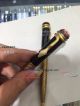 Perfect Replica Rouge et Noir Montblanc Black Cap Gold Rollerball Pen (3)_th.jpg